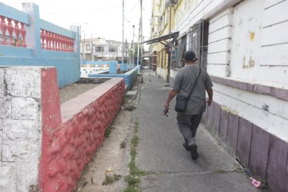 El hecho se registró en las calles Gómez Rendón y José Mascote, en el sector conocido como Casas Colectivas.