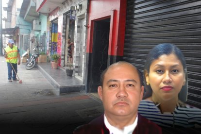 Estas son las dos personas asesinadas en un local de comidas.