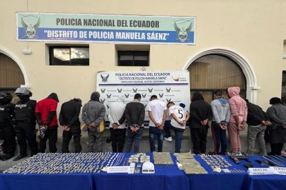 Cuatro de los sospechosos son de origen venezolano.