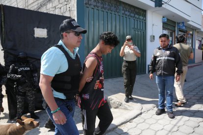 La captura se hizo en San Juan de Calderón, norte de Quito, tras crimen de taxista.