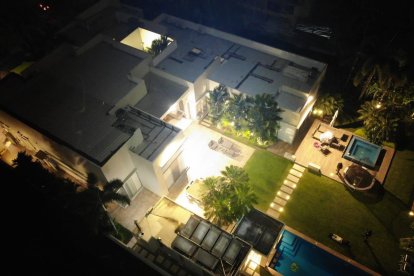 En esta vivienda habitaba el exasambleísta social cristiano Pablo Muentes, sentenciado en el caso Purga.