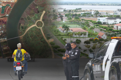 Así lucía el terreno sobre el que se asientan las urbanizaciones (esquina superior izquierda) en el 2002. Luego, esto fue urbanizado.