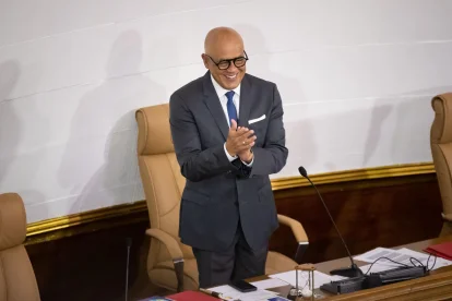 Jorge Rodríguez, presidente de la Asamblea Nacional de Venezuela.
