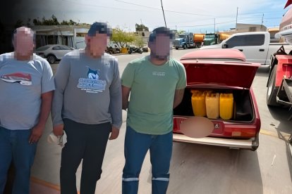 Tres sujetos de nacionalidad ecuatoriana fueron aprehendidos.