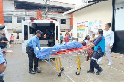 La Policía Nacional realizó un operativo en Eloy Alfaro, Esmeraldas.