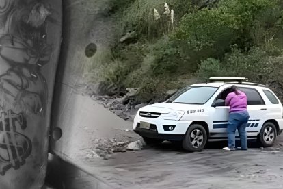 Personal de la Dinased hizo el procedimiento de levantar el cuerpo