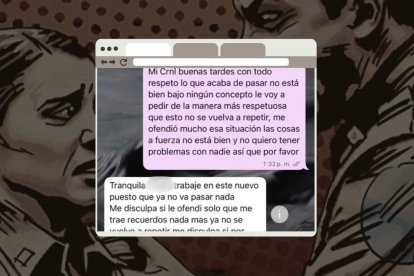 Este es uno de los indicios que habría presentado la víctima en su denuncia.