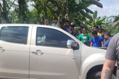 Dos hombres fueron asesinados a tiros en La Manga del Cura, zona rural del cantón El Carmen