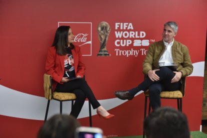 Se presentó el Tour del trofeo del Mundial que llegará a Quito.