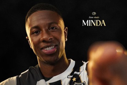 Alan Minda fue presentado en el Atlético Mineiro de Brasil.