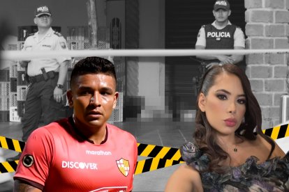Guisella Fernández, pareja del futbolista, cayó junto a él en el crimen.