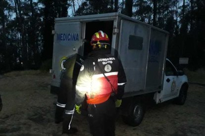 La víctima tendría unos 30 años, según la Policía