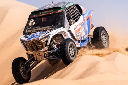 Sebastián Guayasamín tuvo en la etapa 10 su mejor ubicación al culminar en el puesto 9.