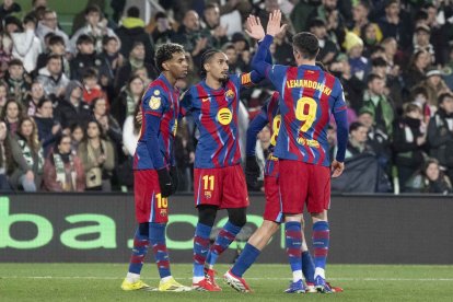 El FC Barcelona quiere mantener su buen paso en LaLiga.