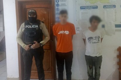 Sector de Chuchumbletza, en el cantón El Pangui, donde ocurrió el asalto a mano armada que movilizó a la Policía Nacional durante la noche y la madrugada.