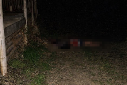 Así aparecieron los cuerpos en la zona de ingreso al cerro Jaboncillo.