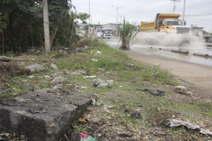 En este sector de Monte Sinaí fue encontrado el cuerpo sin vida de la joven.