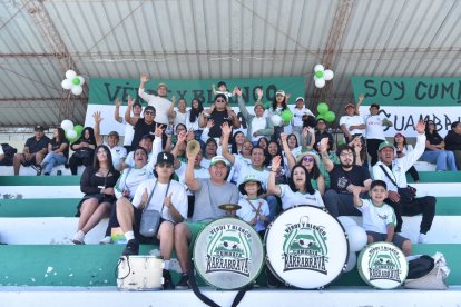 La barra Verde y Blanco de la parroquia de Cumbayá se formó en 2016.