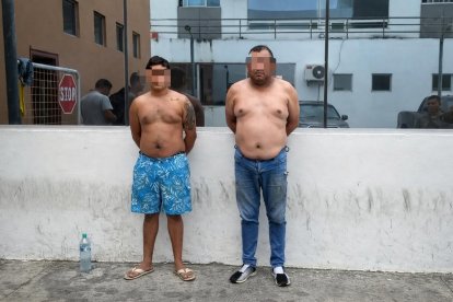 La Policía aprehendió a dos hombres sospechosos del triple crimen de tres menores oriundos de Guayaquil