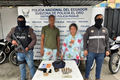 El sujeto fue aprehendido junto a una mujer.