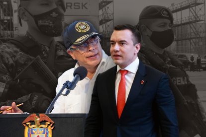 El conflicto comercial inició cuando el gobierno de Ecuador acusó a Colombia de no controlar adecuadamente el paso de narcóticos, armas y grupos criminales por la frontera