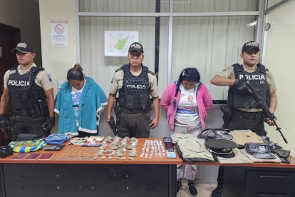 Las sospechosas registran varios antecedentes penales.