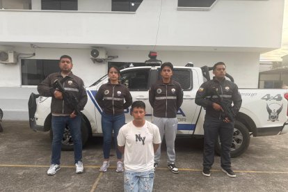 Jefferson David Iguago Imbaquingo fue detenido en Manabí.