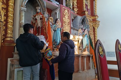 El tradicional templo de cantón San Fernando.