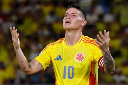 James Rodríguez, en el inicio de 2026, aún no consolida fichar por un equipo.