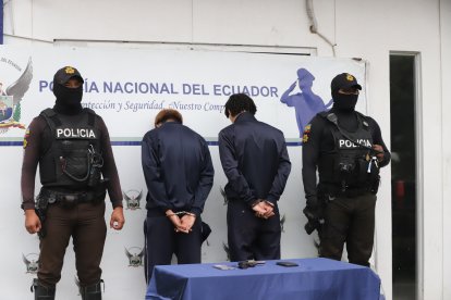 Los menores de edad tienen 17 años, según informó la Policía Nacional.