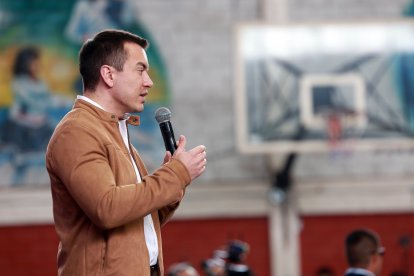 Daniel Noboa, presidente del Ecuador.