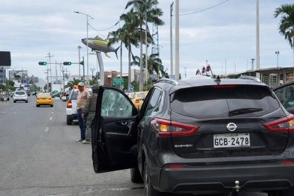En la avenida Malecón, en Manta, fue asesinado el hijo del ex cabecilla de Los Lobos, Lo Briones Chiquito