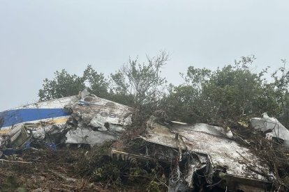 La avioneta fue encontrada por campesinos en el departamento de Norte de Santander, Colombia.