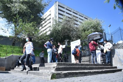 El afectado fue atendido en el Hospital Eugenio Espejo y ahora permanece en casa.