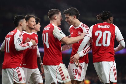 Arsenal fue el líder de la fase de liga de la Champions League 2025-26.