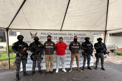 El sospechoso fue detenido por la Policía.