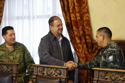 John Reimberg, ministro del Interior, se pronunció tras los allanamientos a la ANT.
