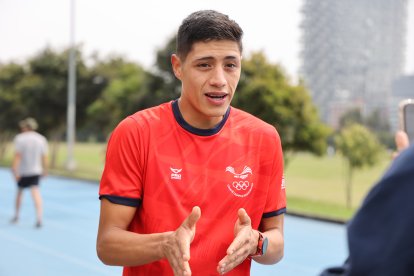 Hurtado es una de los deportistas ecuatorianos que se perfilan a ganar medalla en Los Ángeles 2028.