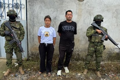 La Jefa y un acompañante, alias Triviño, fueron detenidos.