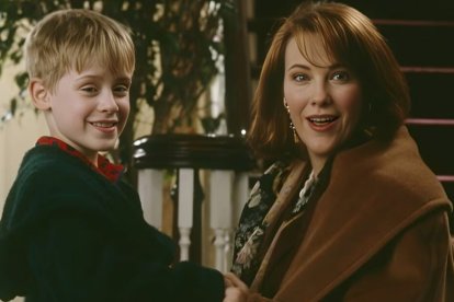 Culkin llora la muerte de la actriz que fue su madre en Mi pobre angelito.