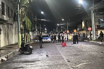 El ataque ocurrió cerca del Parque Lineal de Machala la noche del sábado.