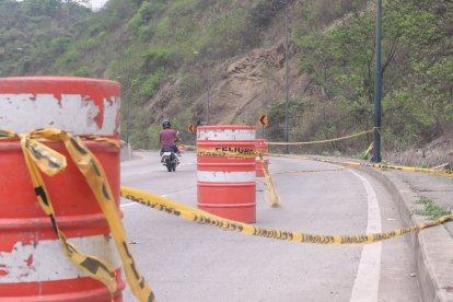 Así es cómo se encontraba la vía a partir desde enero de 2026.