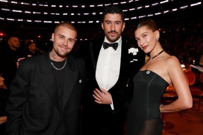 Bad Bunny se llevó algunos premios en los Grammys.