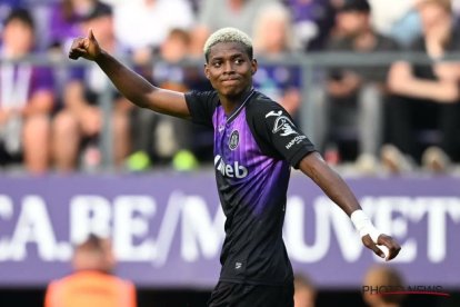 Nilson Angulo se ha consolidado en el Anderlecht de Bélgica.