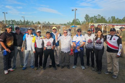 La delegación de Ecuador en el torneo internacional USA Xtreme Open 2026.