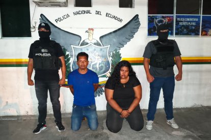 Los dos sospechosos fueron puestos a órdenes de las autoridades competentes.