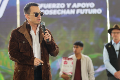 Daniel Noboa, presidente de Ecuador.