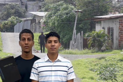 En este sector del noroeste de Guayaquil se encuentra la casa donde fueron atacados los dos jóvenes que asistían a una iglesia evangélica.