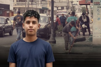 En este lugar fue atacado a tiros Jeremy Andrade.