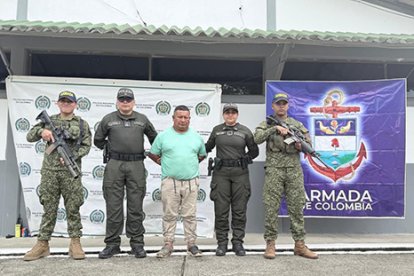 Alias Pitufo fue capturado en Colombia este 3 de febrero.